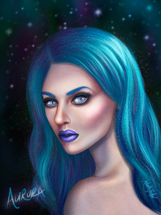 Aurora the Alien Girl - Digital Download - Driftless Enchantments