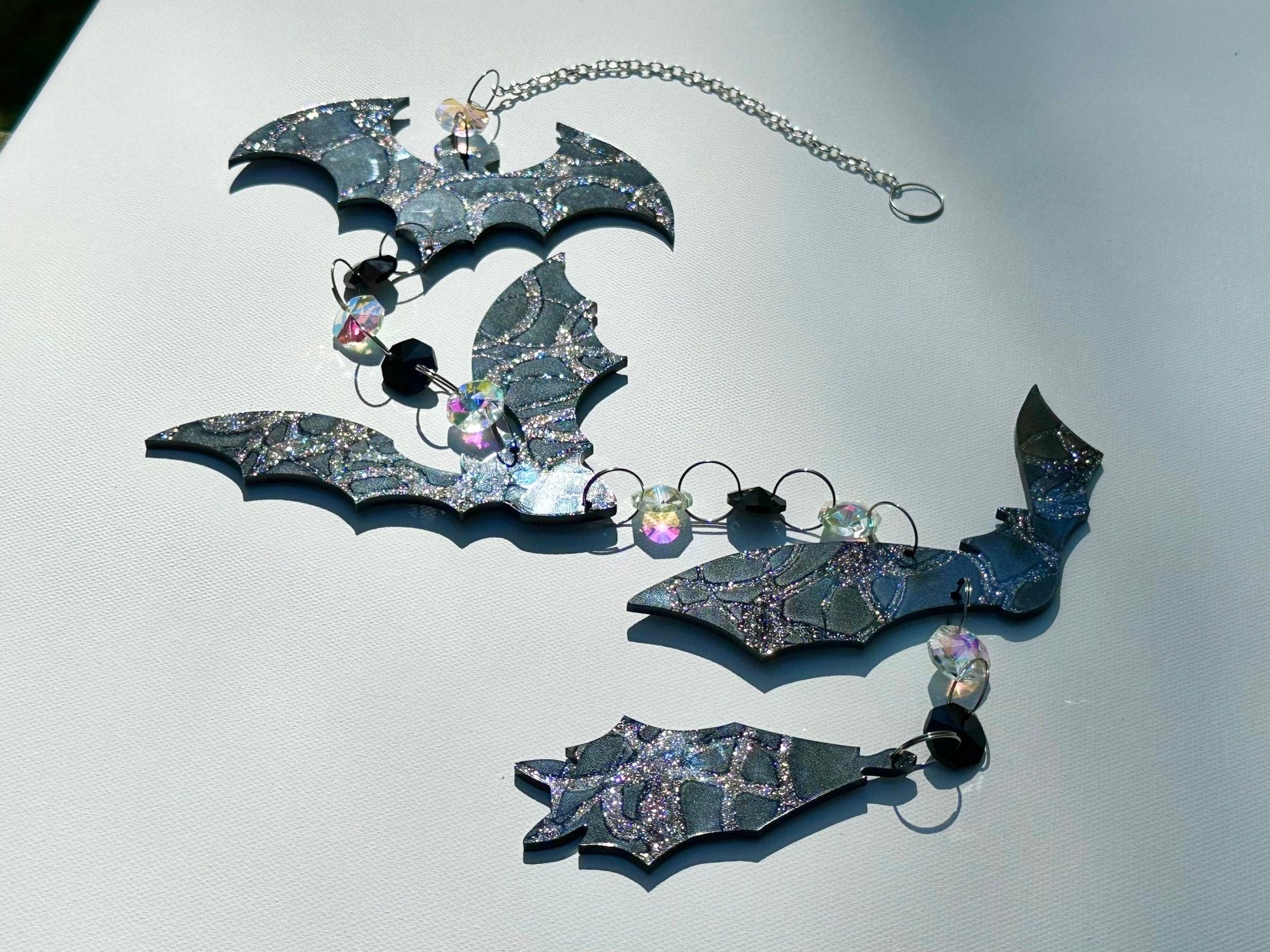 Crystal Bat Suncatcher - Driftless Enchantments