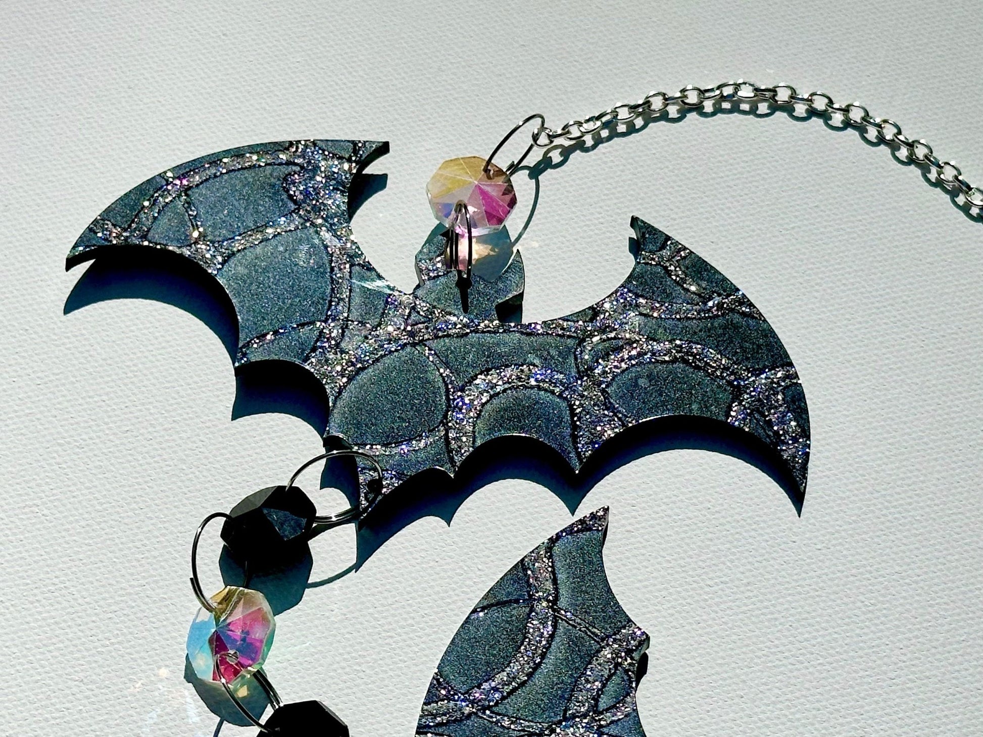 Crystal Bat Suncatcher - Driftless Enchantments