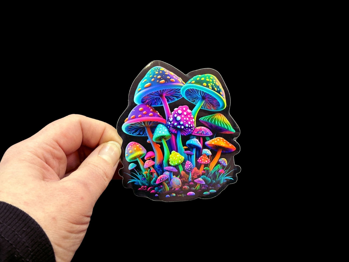 Fantastical Fabulous Fungi Premium Glossy Sticker - Driftless Enchantments