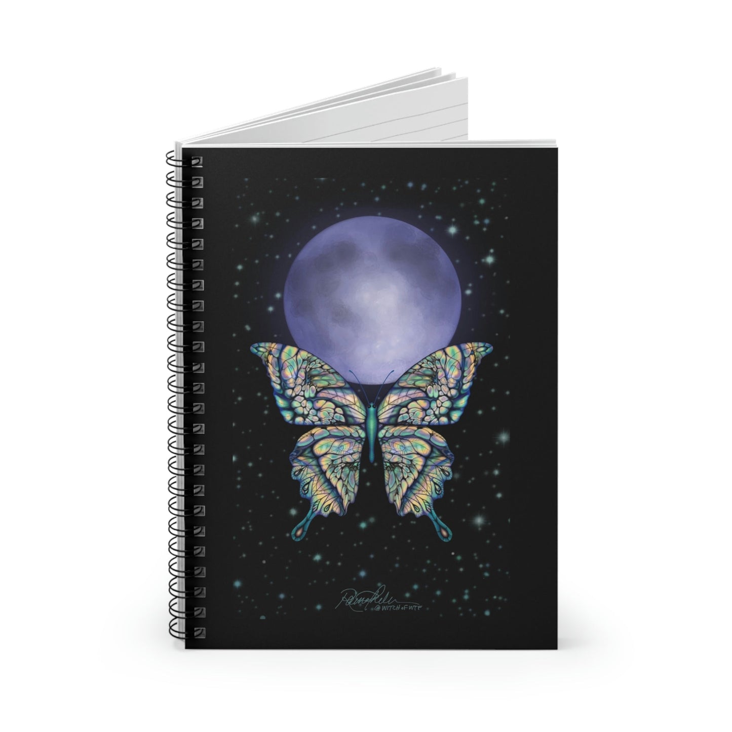Fly Me to the Moon - Spiral Notebook - Driftless Enchantments