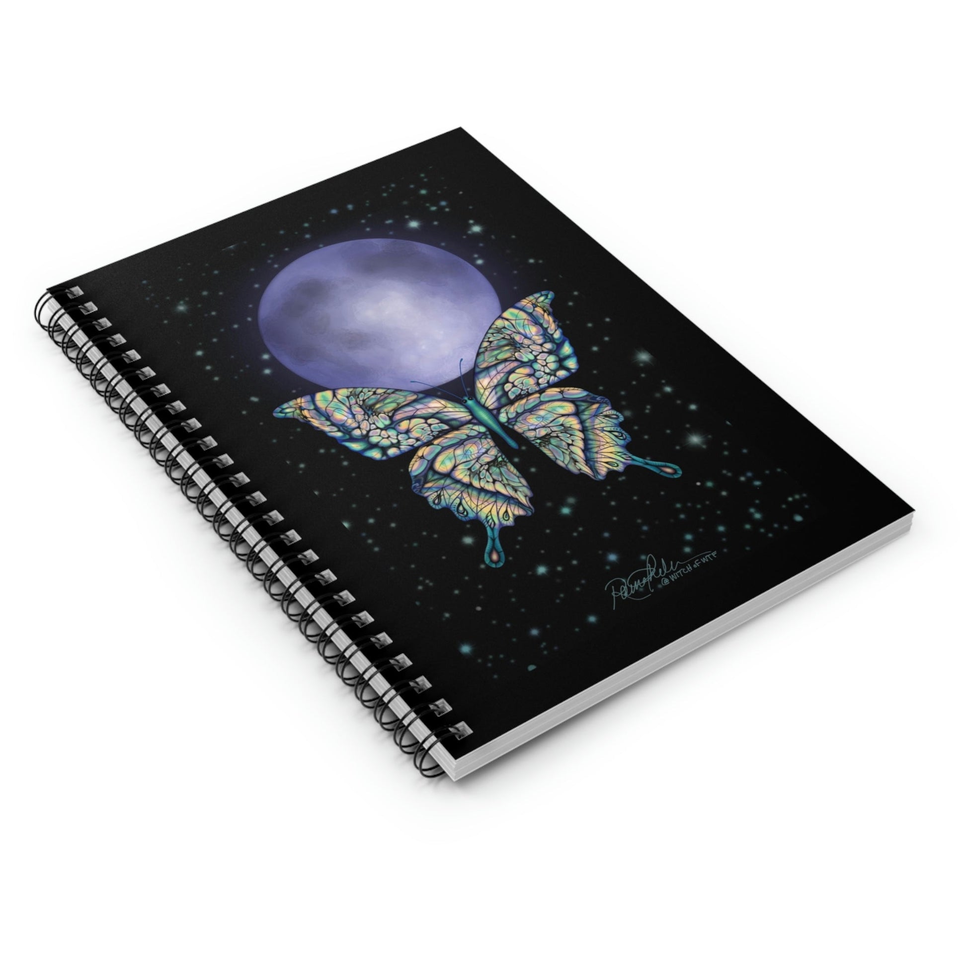 Fly Me to the Moon - Spiral Notebook - Driftless Enchantments