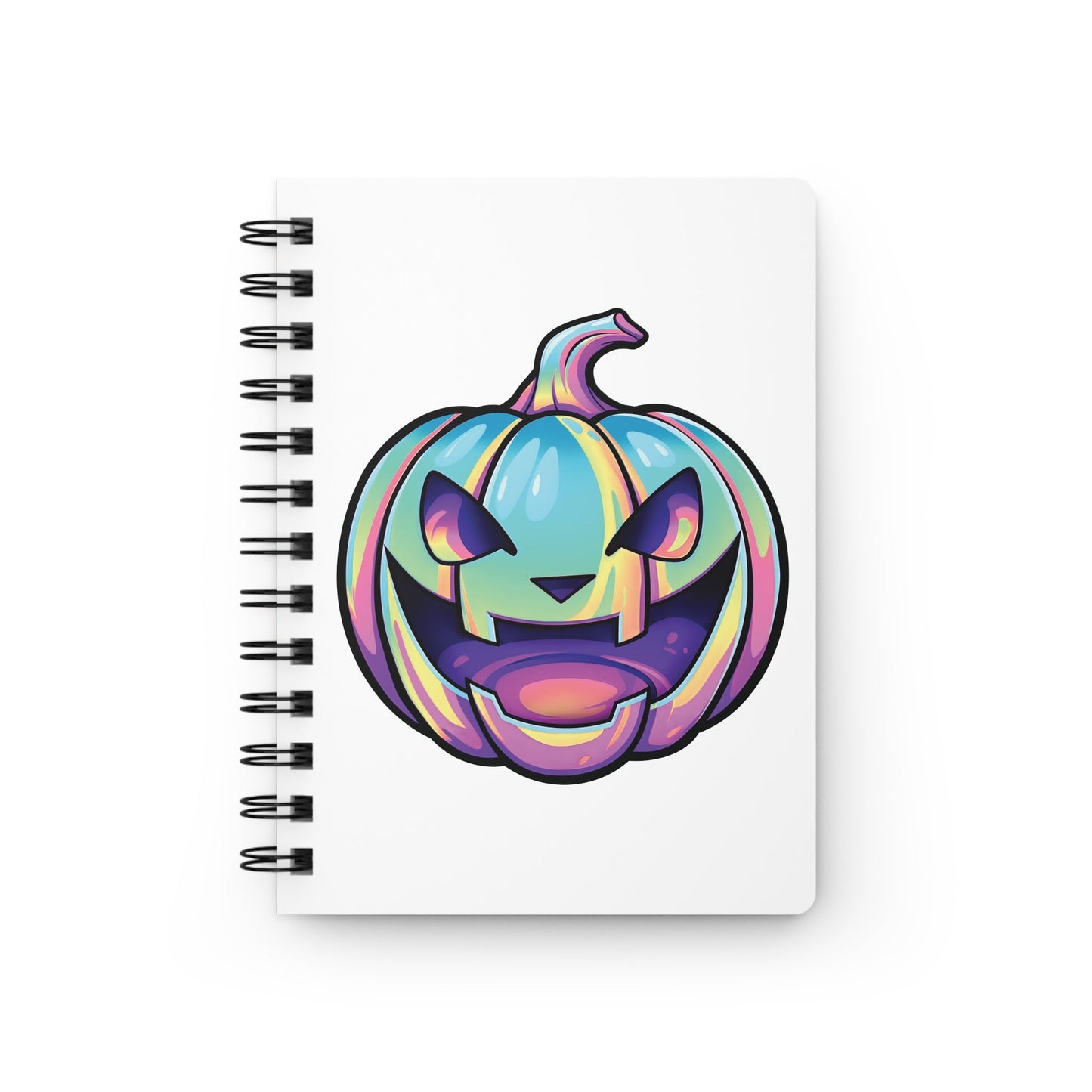 Jag-o'-Lantern Spiral Bound Journal - White - Driftless Enchantments