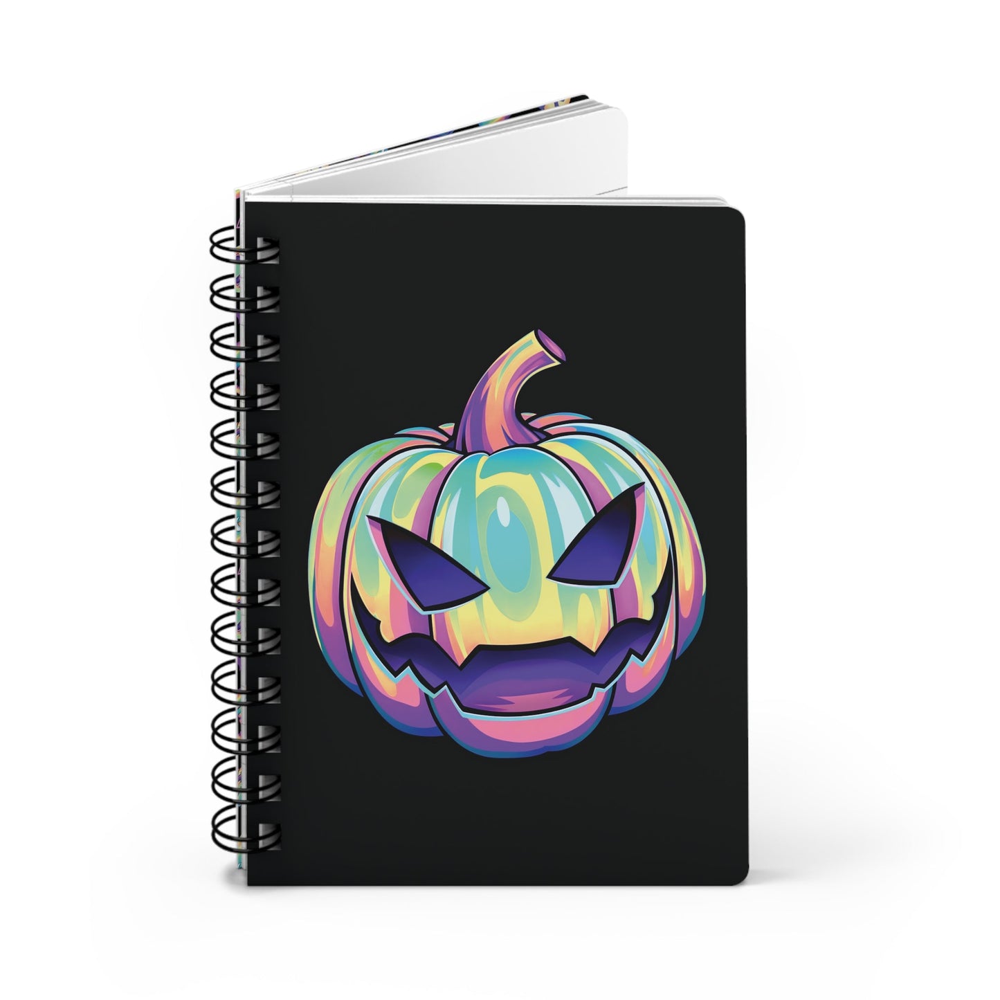 Joke-o'-Lantern Spiral Bound Journal - Black - Driftless Enchantments