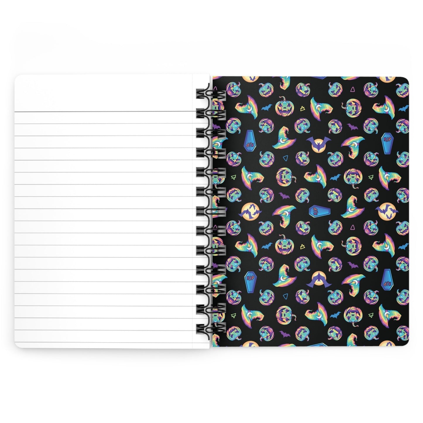 Joke-o'-Lantern Spiral Bound Journal - Black - Driftless Enchantments