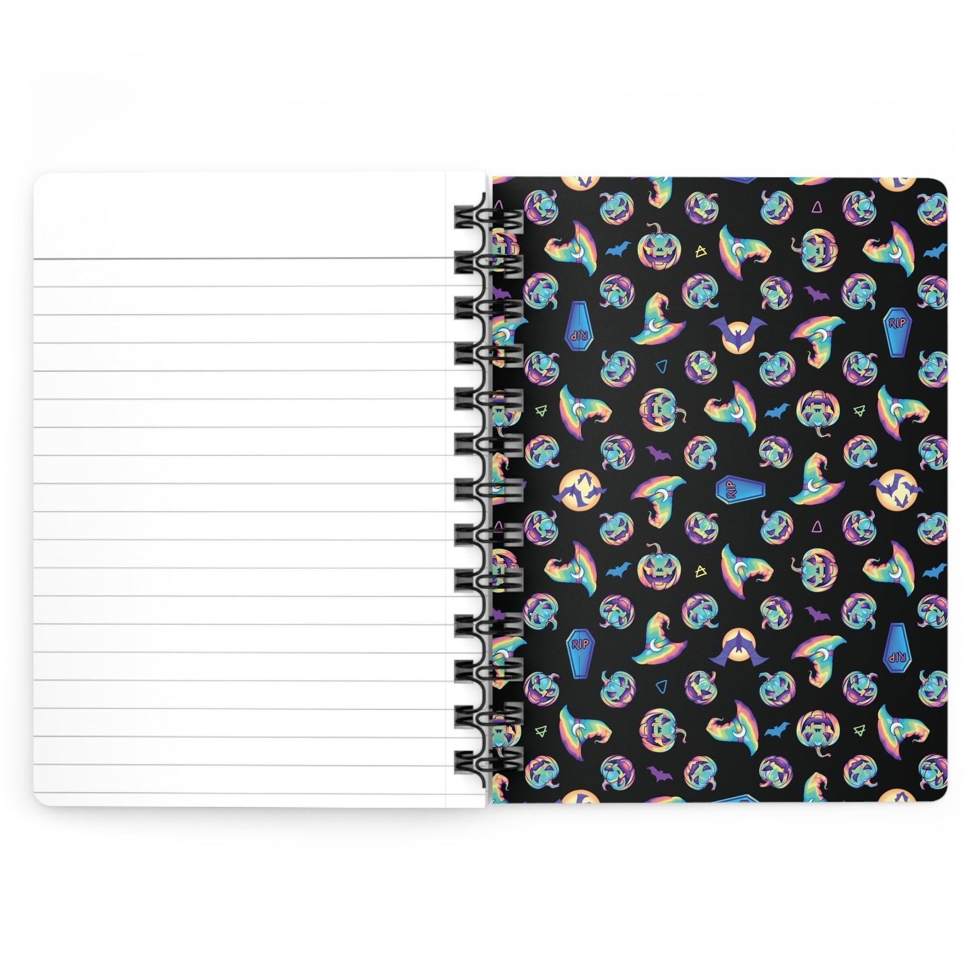 Joke-o'-Lantern Spiral Bound Journal - Black - Driftless Enchantments