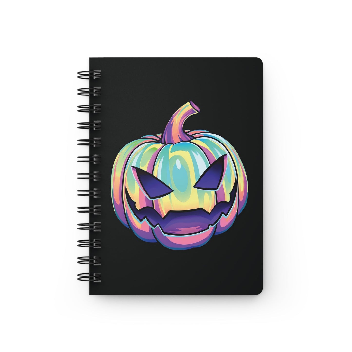 Joke-o'-Lantern Spiral Bound Journal - Black - Driftless Enchantments