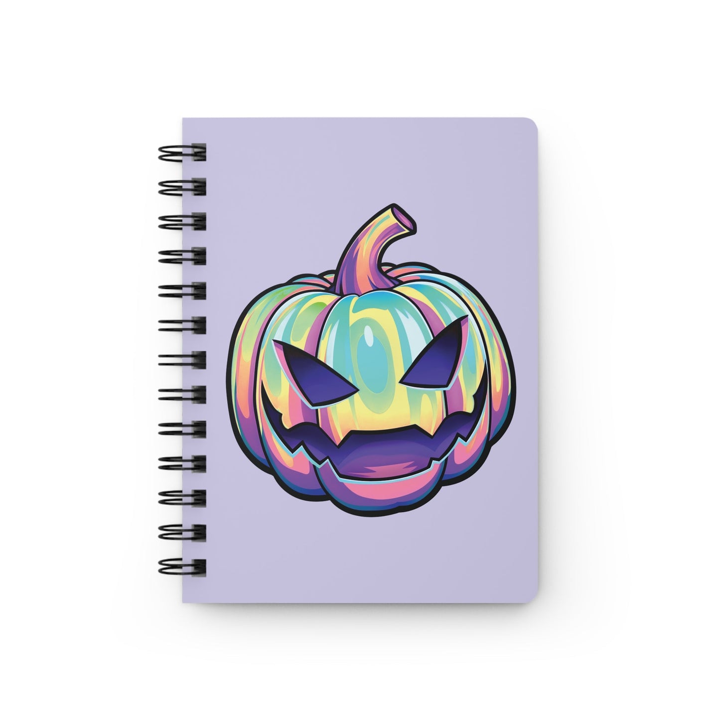 Joke-o'-Lantern Spiral Bound Journal - Violet - Driftless Enchantments