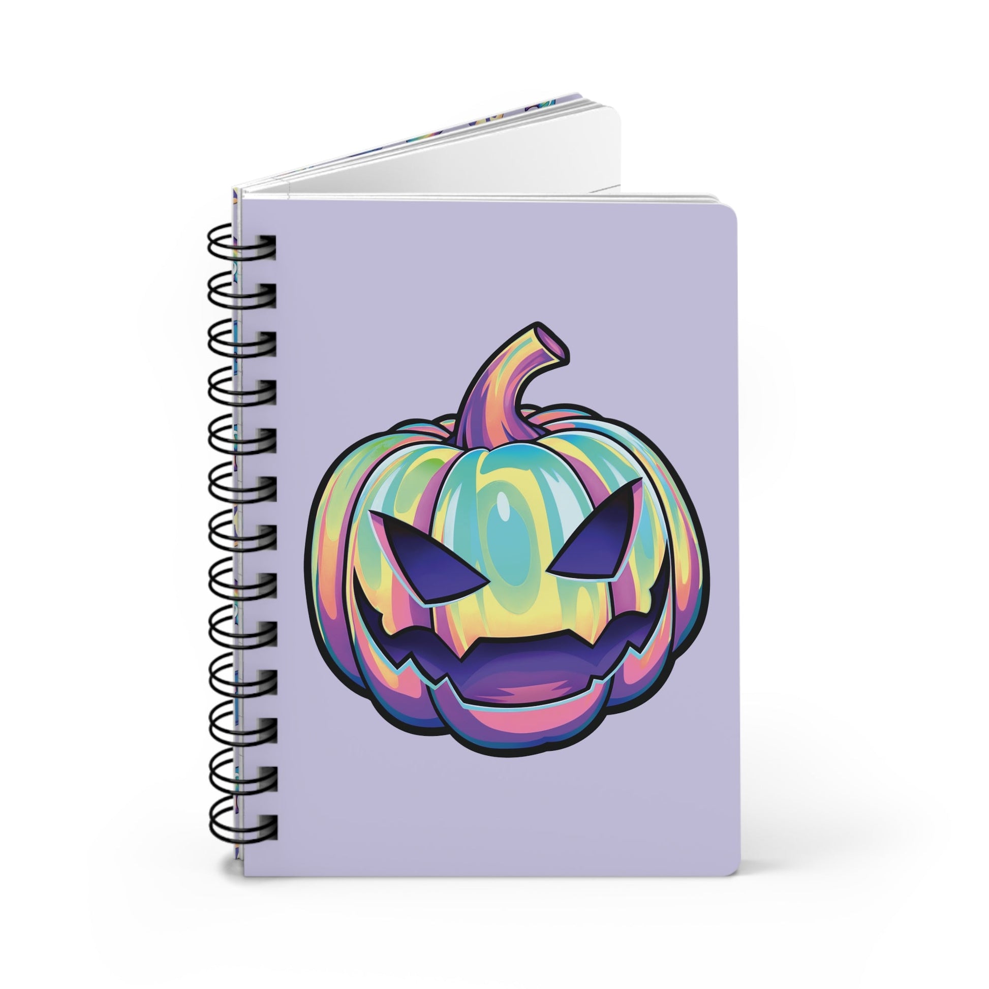 Joke-o'-Lantern Spiral Bound Journal - Violet - Driftless Enchantments