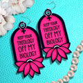 Keep Your Theology Off My Biology Statement Jewelry - Driftless Enchantments