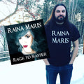 Raina Maris "Rage to Master" CD and T-Shirt bundle #1 - Painted Raina