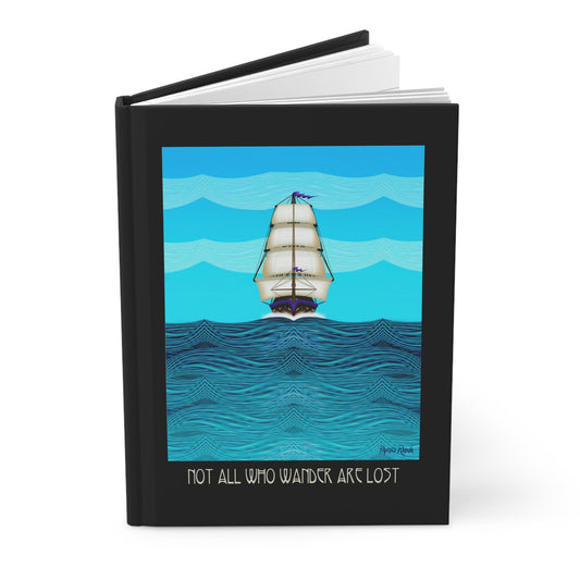 Ship in the Sunlight Hardcover Journal - Driftless Enchantments