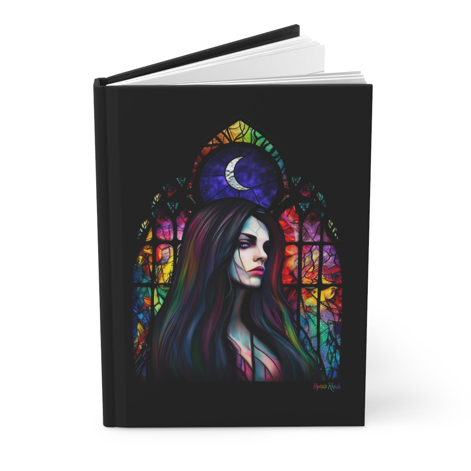 The Lady Awaits Hardcover Journal - Driftless Enchantments