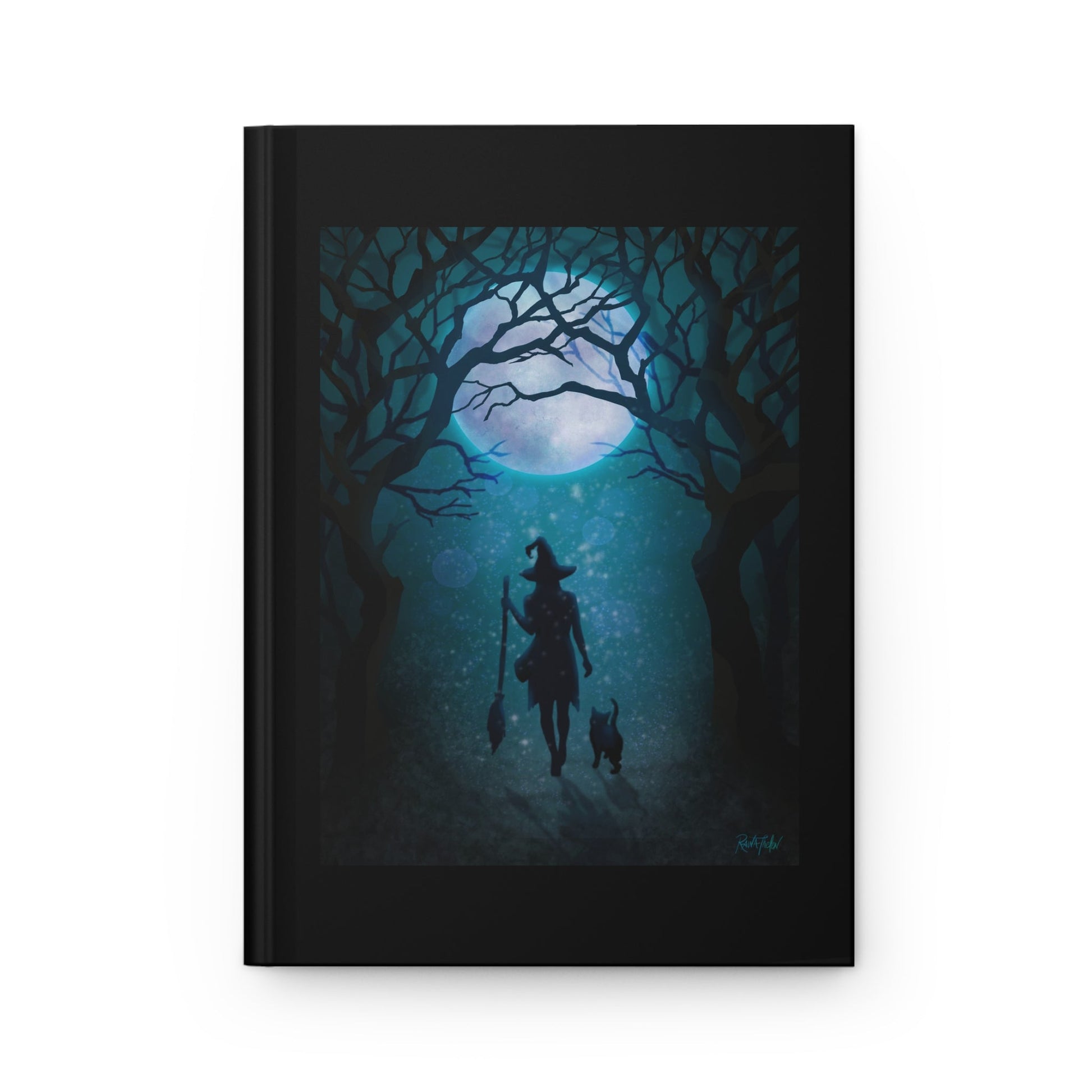 The Moon's Familiars Hardcover Journal - Driftless Enchantments