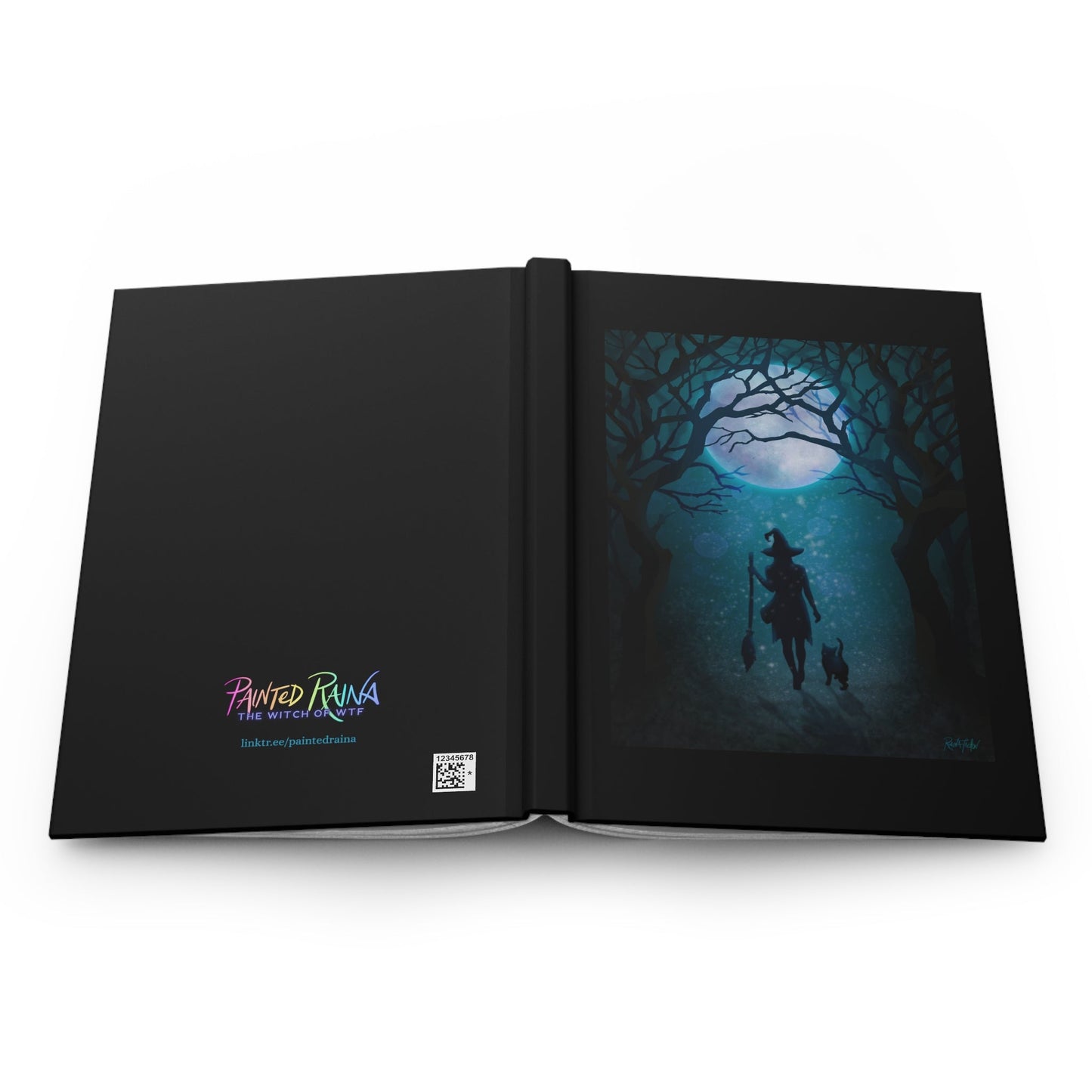 The Moon's Familiars Hardcover Journal - Driftless Enchantments